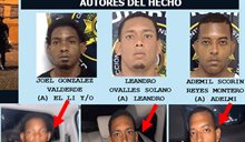 Capturan a tres acusados del homicidio de joven ultimado con fusil en el barrio 27 de Febrero