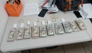 Dos pasajeros tratan de introducir al país más de 76 mil dólares por el Aeropuerto del Cibao