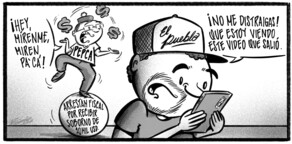 Caricatura de Noticiero Poteleche 30 marzo 2026