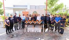 Cuerpo de Bomberos del corredor Este recibe donación de equipos de rescate de United Petroleum