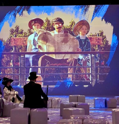 Una exposición inmersiva en París rememora el naufragio del Titanic