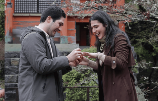 Marah Cortines Tactuck y Eduardo Debes se comprometen en Japón