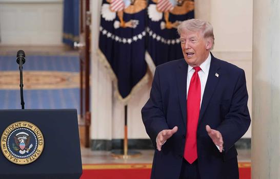 Trump asegura que la guerra acabará en tres semanas y que está cerca de completarla