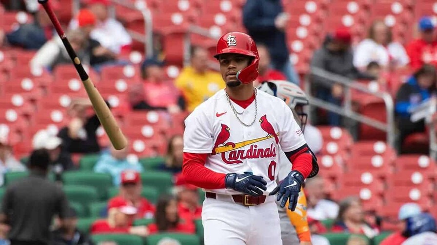 Masyn Winn, pegó el jonrón ganador del partido y luego tuvo un accidente de tránsito