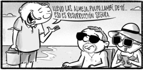 Caricatura de Noticiero Poteleche 4 abril 2026