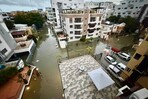 El Gran Santo Domingo amanece colapsado por intensas lluvias provocadas por vaguada