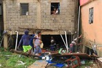 Desborde de cañada en Las 800, un barrio acostumbrado al desastre cuando caen lluvias intensas