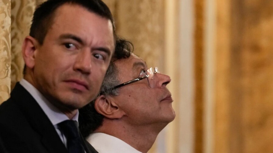 Ecuador elevará a 100 % aranceles a Colombia y Petro lo califica de monstruosidad