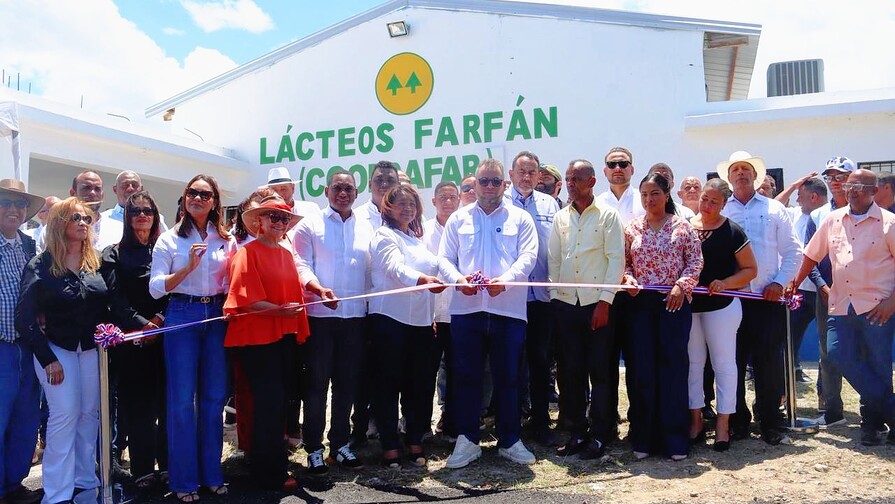 FEDA pone en operación planta láctea en Las Matas de Farfán