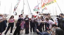 La flotilla solidaria con Gaza ultima los preparativos para salir mañana desde Barcelona