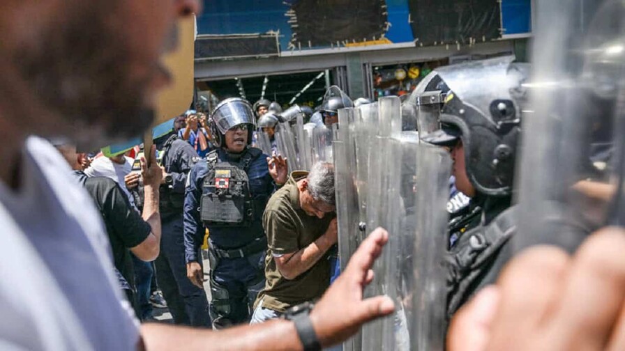 Liberan en Venezuela a los cinco detenidos en marcha por mejoras salariales