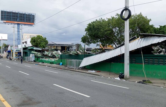 Así quedó Teleofertas tras operativo de desalojo