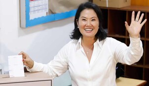 Fujimori consolida su primer lugar cuando se ha escrutado el 60 % de los votos en Perú