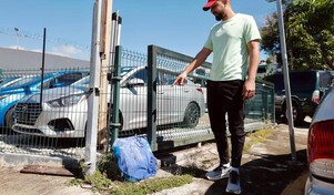 El llamado que llevó a un ciudadano a rescatar a un bebé que fue abandonado frente a su vivienda