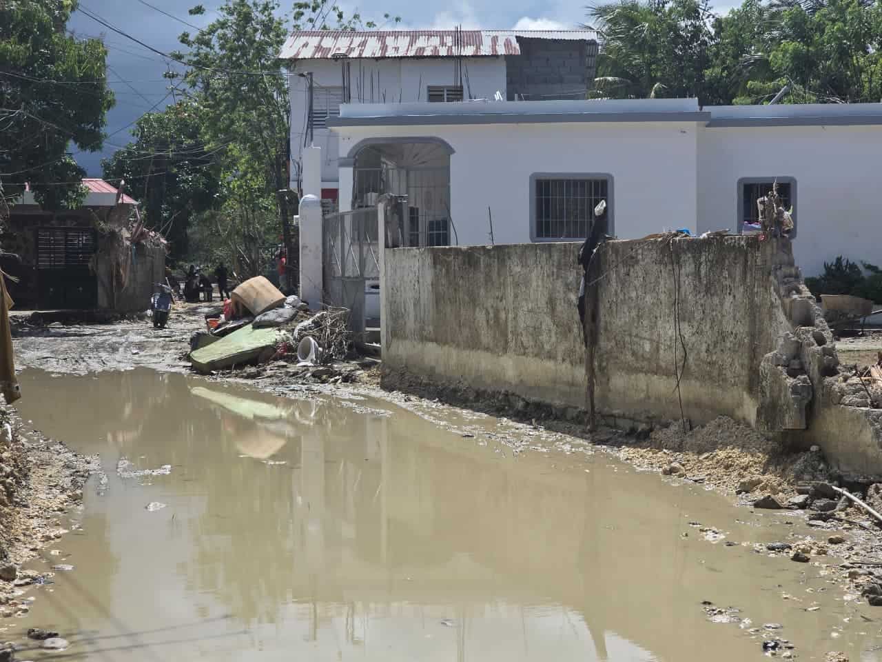 Daños provocados en Villa Montellano tras las inundaciones