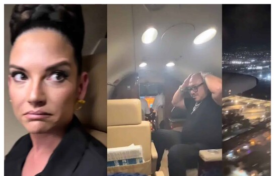 Avión en el que viajaba la cantante Natalia Jiménez presenta falla y aterriza de emergencia