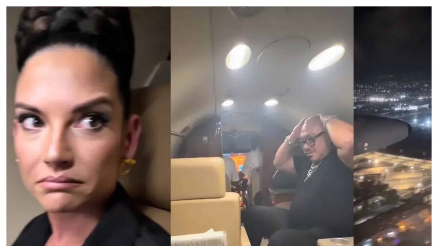 Avión en el que viajaba la cantante Natalia Jiménez presenta falla y aterriza de emergencia