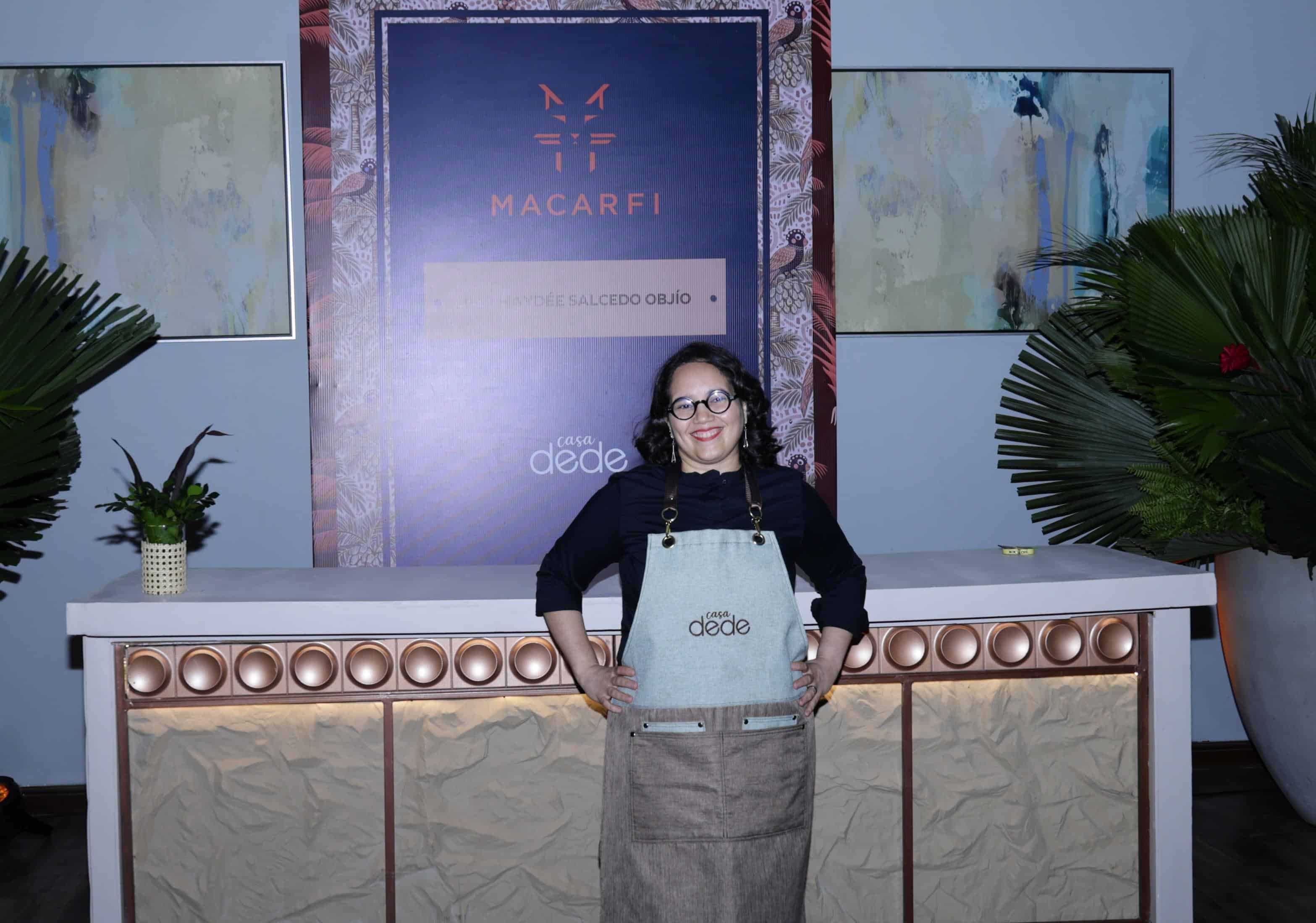 La chef Dede (Haydée Salcedo).