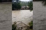 Fuertes lluvias desbordan ríos en Puerto Plata