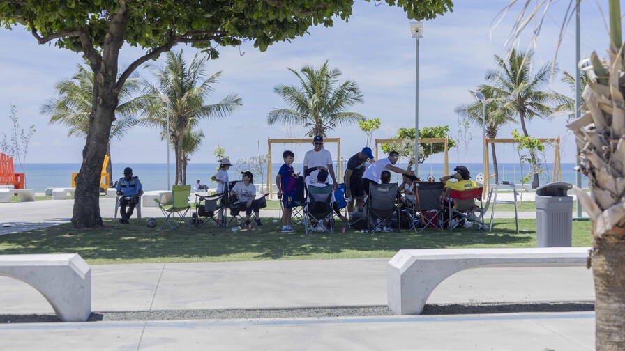 Malecón Deportivo atrae a familias y deportistas en sus primeros días
