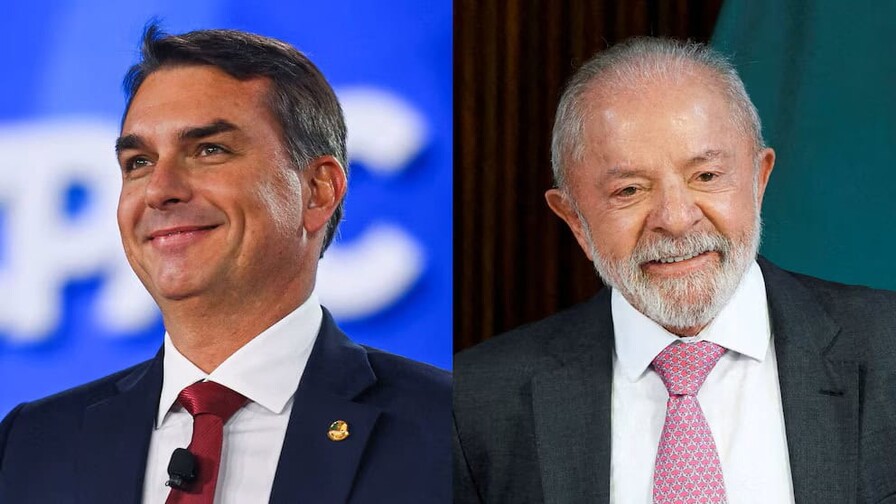 Flávio Bolsonaro culpa a Lula por los aranceles impuestos por Trump a Brasil