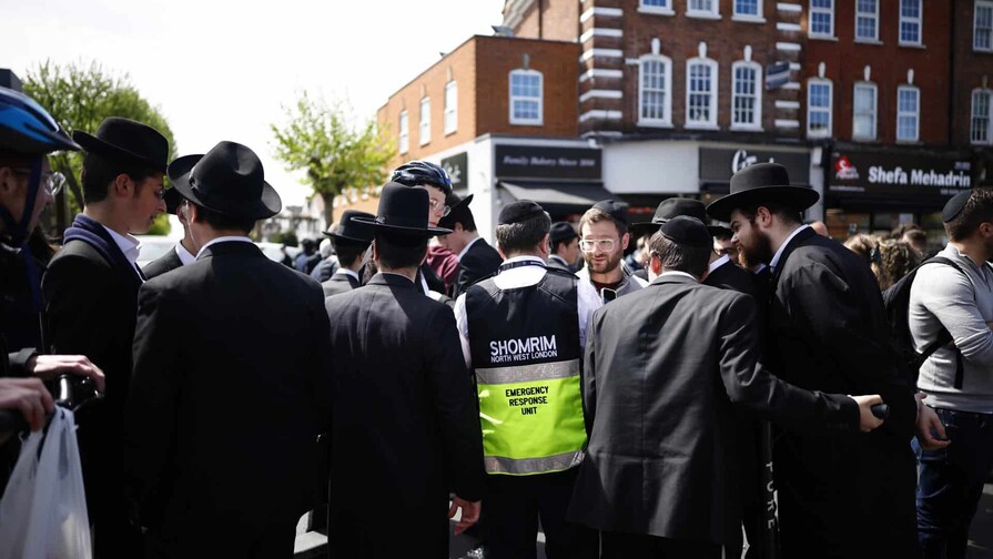 Dos judíos apuñalados en el norte de Londres por un hombre que ya ha sido detenido