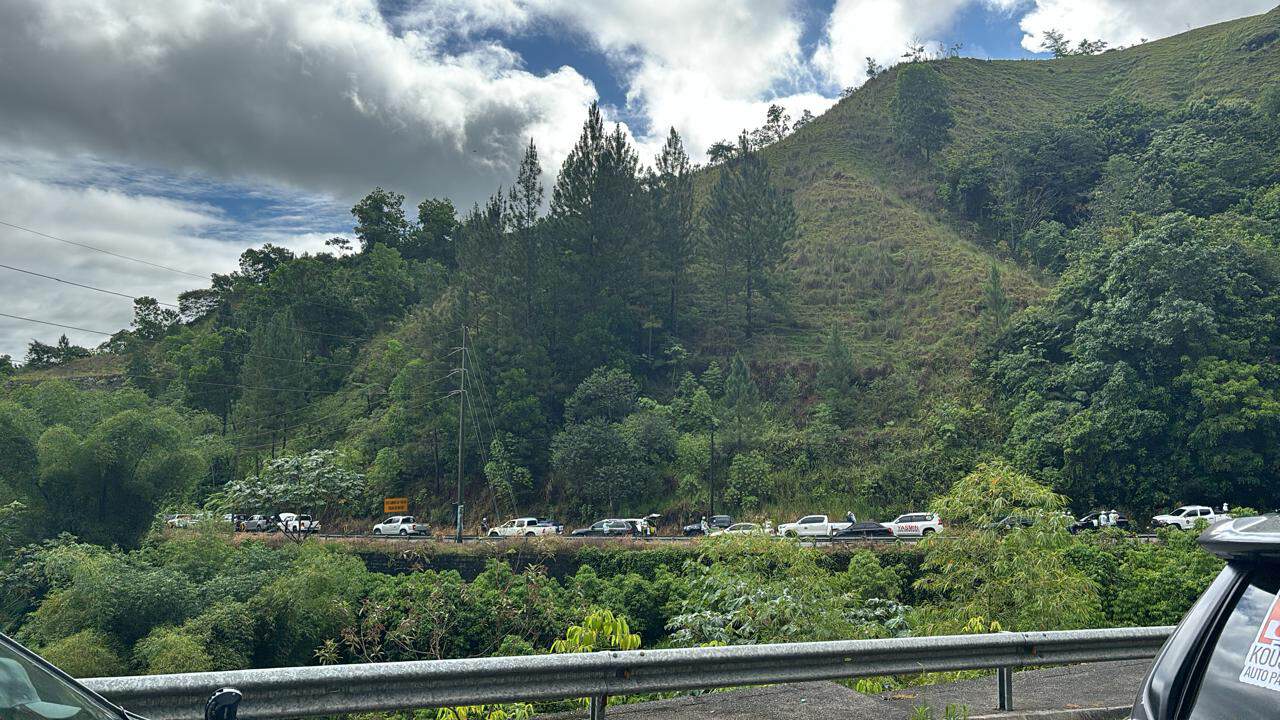 Vista de la ruta Juan Adrián-Piedra Blanca.