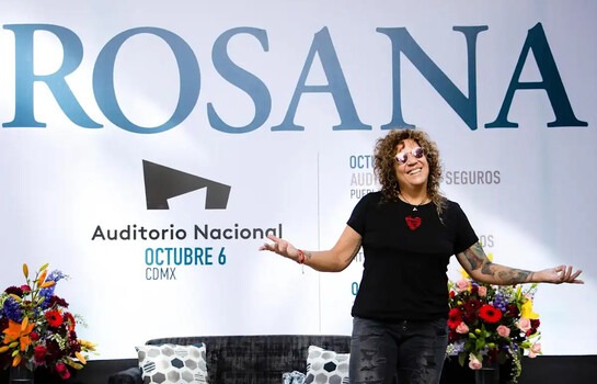 Rosana regresa a México “con las ganas de compartir” treinta años de trayectoria