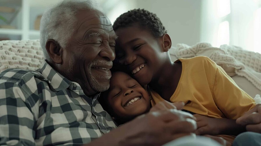 De los niños a los abuelos: el círculo de contagio de virus que la vacunación puede romper