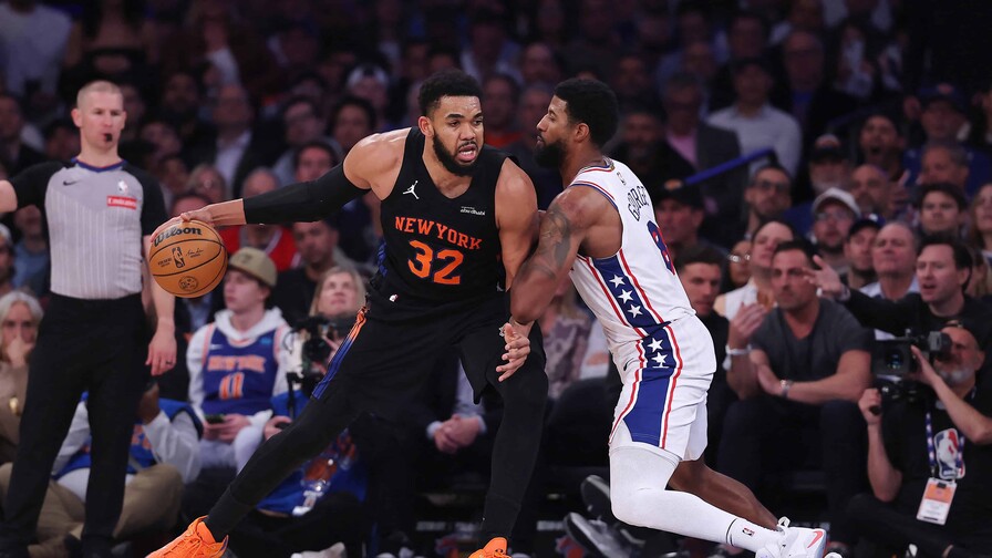 Los Knicks vencen a los 76ers y se colocan a una victoria de la final del Este en la NBA