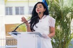 Yeni Berenice destaca necesidad de fortalecer la familia y las escuelas para combatir la violencia Yeni Berenice destaca necesidad de fortalecer la familia y las escuelas para combatir la violencia