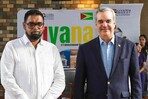 Abinader viaja a Guyana para sostener reunión bilateral con Mohamed Irfaan Ali