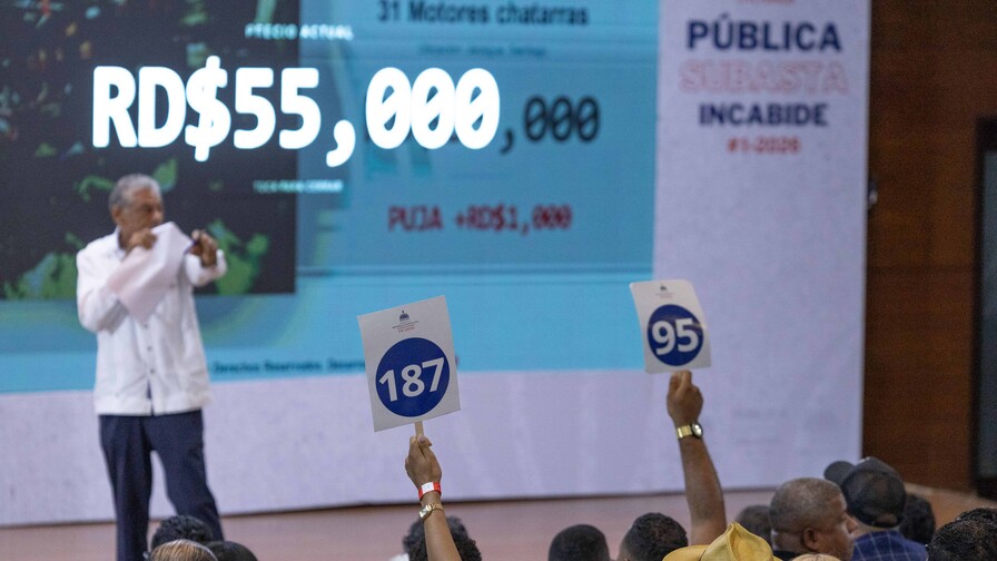 El Estado recauda RD$562.8 millones por venta de apartamentos y otros bienes de narcos en subasta