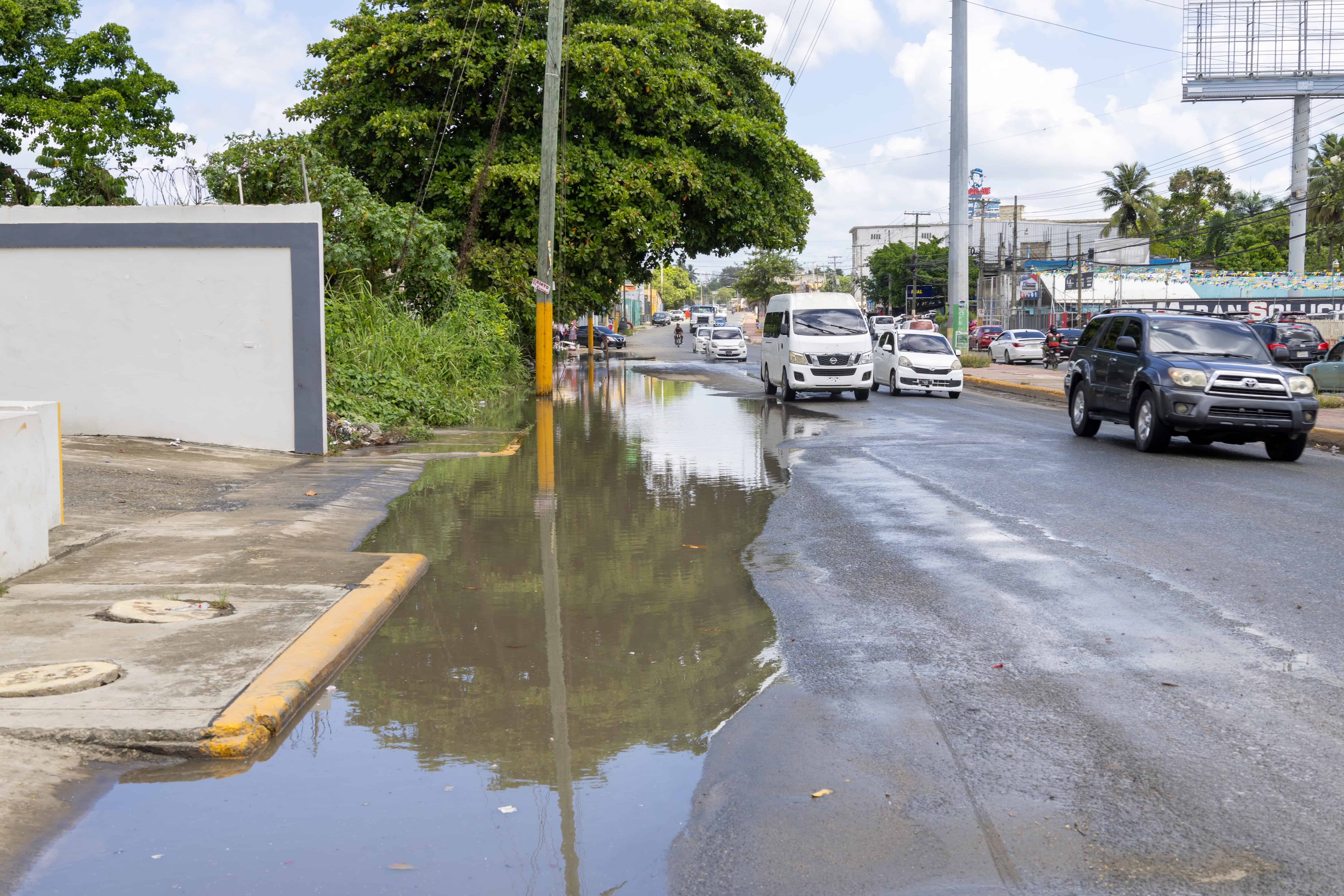 Cada vez que llueve se inunda el lugar.