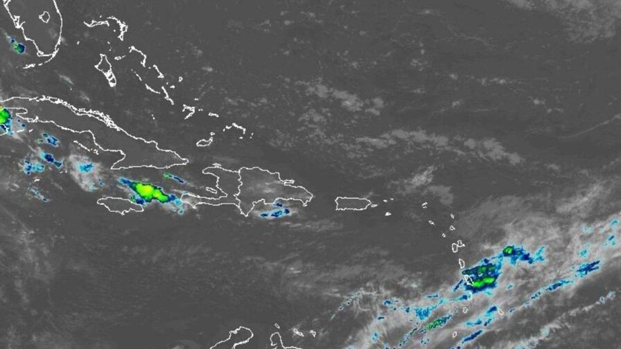 Pronostican tormentas eléctricas y aguaceros para varias provincias del país este miércoles