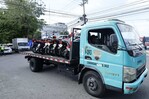Operativo en Los Jardines del Norte contra motoristas que invaden aceras y circulan en vía contraria Operativo en Los Jardines del Norte contra motoristas que invaden aceras y circulan en vía contraria