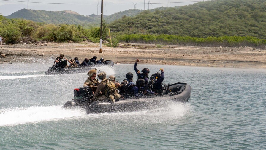 La Armada Dominicana refuerza capacidades con entrenamientos conjuntos con EE. UU.