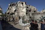 Israel mata a diez gazatíes en un bombardeo contra una vivienda