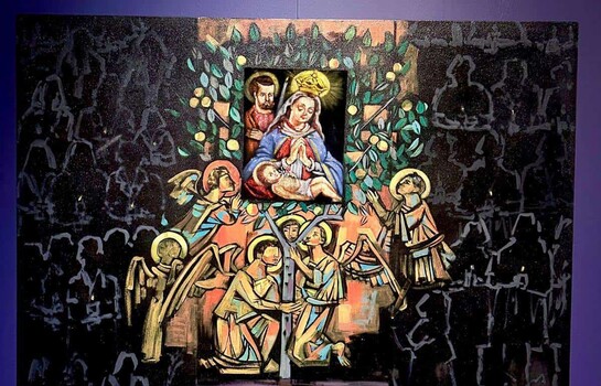 La exposición “Hosanna” reúne obras inspiradas en advocaciones marianas y arte sacro