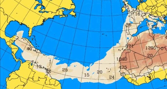 Polvo del Sahara llegará desde este viernes al país