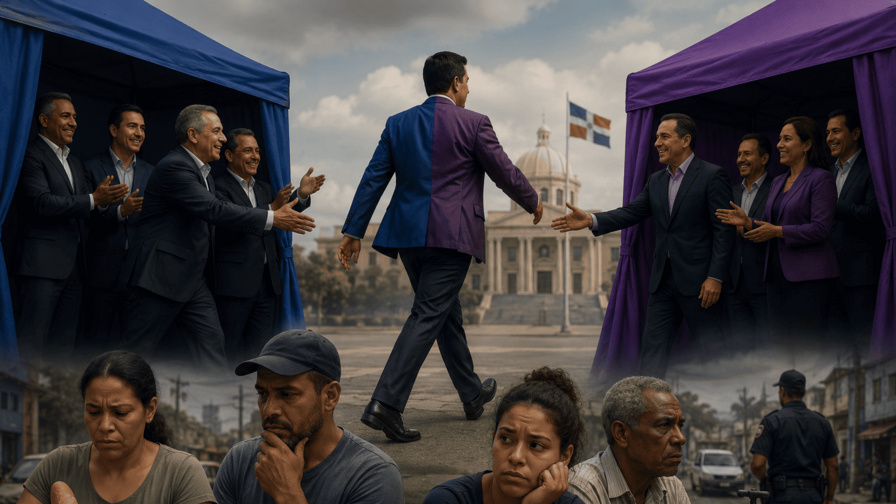 La política dominicana y el gran reciclaje de tránsfugas La política dominicana y el gran reciclaje de tránsfugas