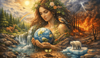 A ti madre naturaleza, maestra sabia…