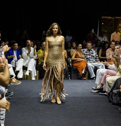 Maylé Vásquez lleva el legado taíno a Casa de Campo Fashion Week
