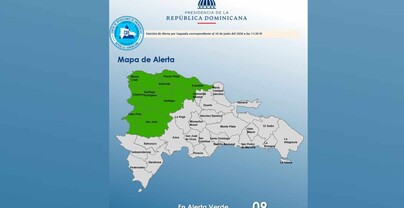 El COE coloca nueve provincias en alerta verde por posibles inundaciones y crecidas de ríos