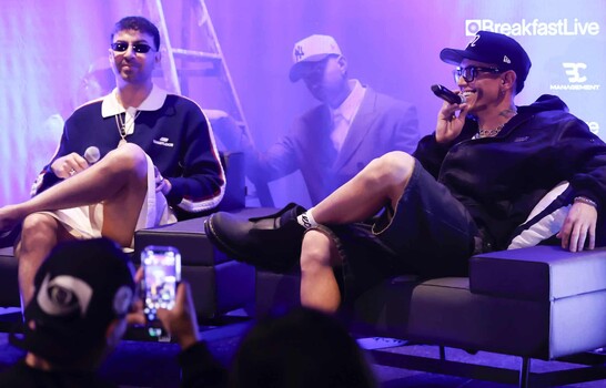 Lenny Tavárez y Justin Quiles concluirán en Bogotá el proyecto musical Los Avengers