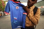 La FIFA impone a Haití modificar el diseño de su camiseta para el Mundial