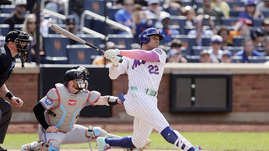 VIDEO | Juan Soto sacude su jonrón 23 en paliza de los Mets sobre los Rays