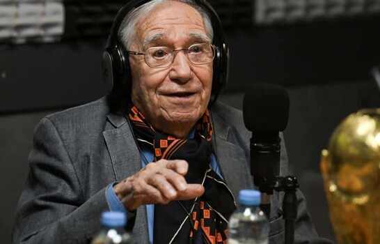 A los 91 años, periodista argentino va por su Mundial número 18