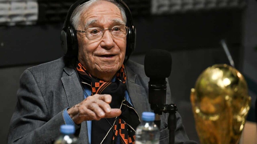 A los 91 años, periodista argentino va por su Mundial número 18