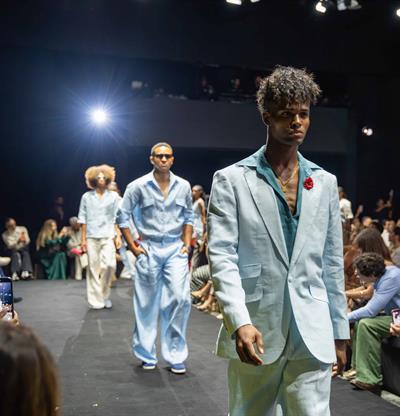 Natal de José Cristian Lagares: moda dominicana con alma isleña en Casa de Campo Fashion Week